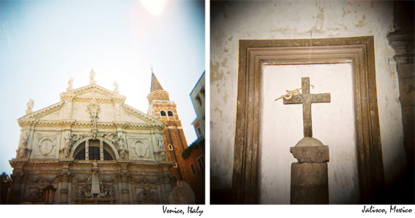 Lomographic Holga Camera Destination Weddings