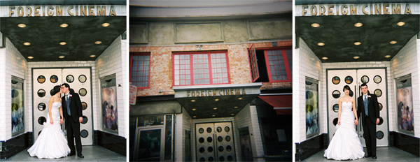 Wedding Foreign Cinema San Francisco CA.